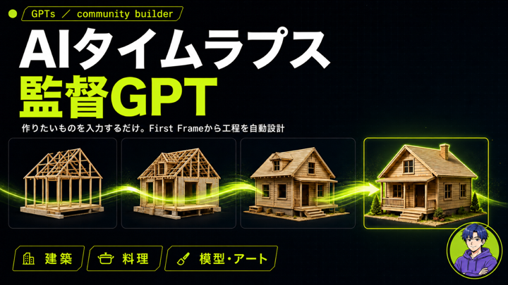 AIタイムラプス監督GPTのサムネイル